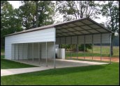 Seminole Manor Florida Utility Carports and Combo Carports